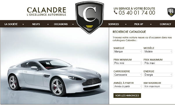 calandre automobile